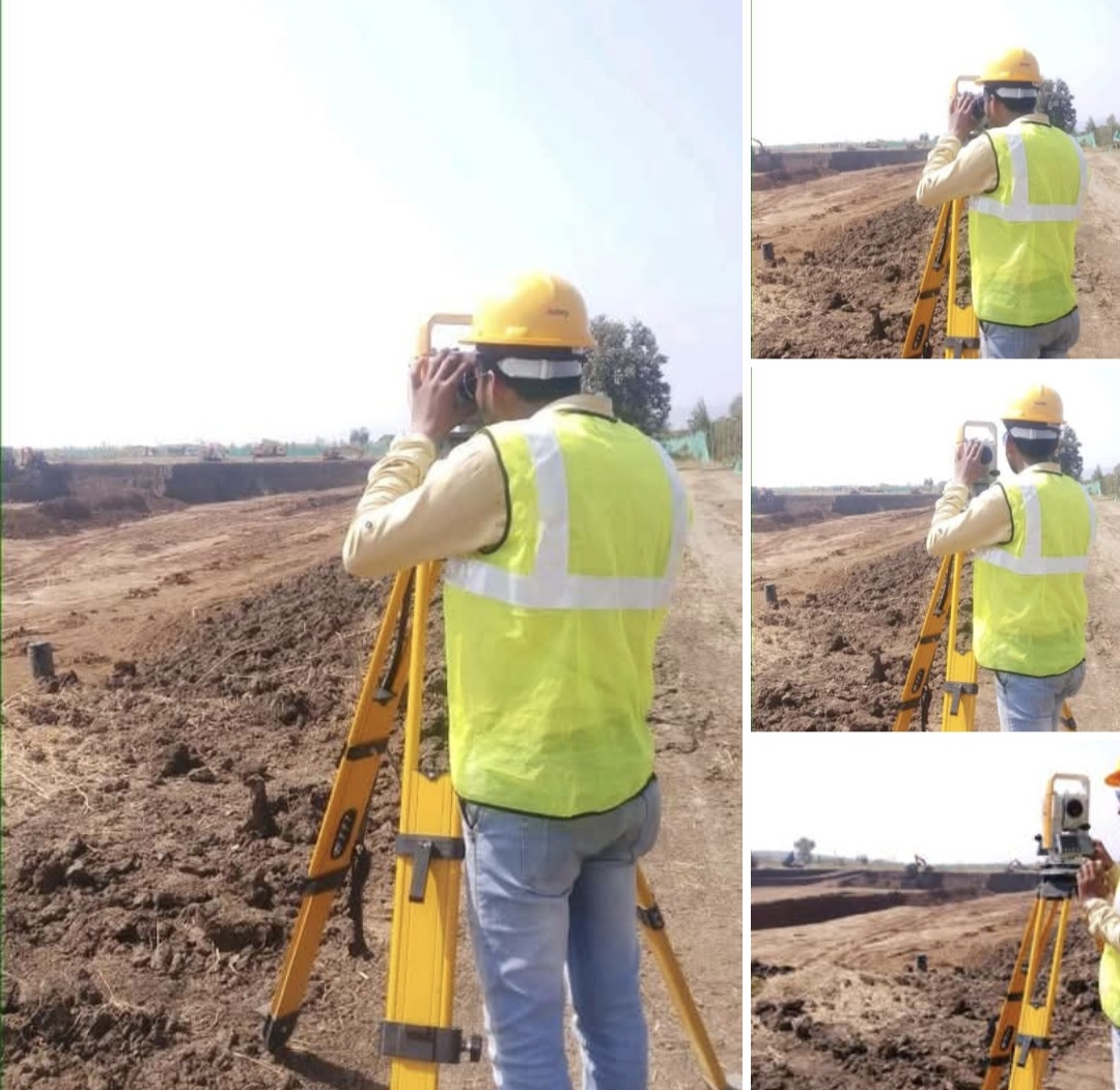 Reservoir excavation work at budhani M.P. For - Trident